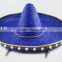 Mexican sombrero wide brim hat