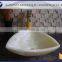 white marble natural stone basins