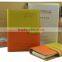 Promotional Custom A5 Hardcover PU leather notebook with pen