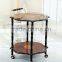 Wholesale wooden dining room trolley/serving trolley/cleaning trolley