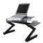 Multi-Funtion Protable Laptop Table, Protable Folding Laptop Desk (Purple) Desk / Stand, Bed Desk Bed Tray Laptop Stand TV Tray