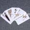 Casino quality playing cards Excellent quality Advertising Poker gold foil playing card 2 deck playing card box ---DH20611