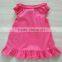 lovely rose red baby girls dress with briefs