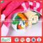 Whosale price 100%cotton 3 colors printed face towel with bird and tree pattern made in China