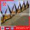 Galvanized metal garden fence wall spikes