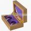wrapped by PU velvet insert coin collection box