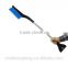 Adjustable Plastic Snow Shovel With Brush And Long Handle