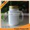 Home Use 16oz Ceramic Drinking Mason Jar With Cap