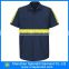 Custom mens cheap security reflective uniform shirt