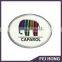 Newest Popular design lapel pin with logo printing no nold fee gifts