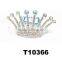 wholesale kids small rhinestone metal princess tiara crown