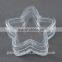 3.5x1.5cm Clear Star Shaped Plastic Beaded Container(CON-S011)