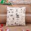 2015 Creative Cartoon Deer Pattern Cotton and Linen Printed Pillowcase Household Cloth Art Cushion Cover