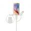 MFi certified pvc molding dual head usb charger cable