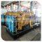 syngas fuel waste 150kw wood chip and crop biomass gas generator set water cooled fow mini power plant cooking
