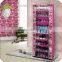 Modern apperance free standing corner shoe cabinet