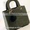 Western style new hot sale fashion women plaid brand hand bags
