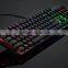 Motospeed RGB Backlit Wired Mechanical Gaming Keyboard with Blue Switches (Black+Sliver)