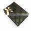 30pcs polk dot brown black paper luxury chocolate paper box with ribbon bow