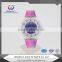 plastic transparent custom logo watches