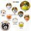 New creative press type ceramic ashtray