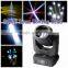 4*25watt led spot moving black led stage lighting/dj lighting