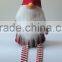 2015 hot sale custom made standing santa claus plush stuffed toy wholesale