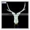 2016new product white deer head bottle wine stopper with wooden cork made in china