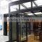 new design aluminum glass folding door interior glass doors