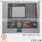 Rubber Membrane Keypad, Black thin film switch with Display Screen