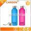 Heat sleeve insulated frosted sport glass water bottle