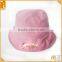 2016 fashion different colors custom women sun bucket hats