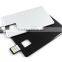 Cheap bulk Business Card USB Flash Drive,Promotion Gift USB Card 2.0, capacity optional USB Storage