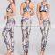 Tooqiz wholesale sublimation printed yoga womens fitness wear