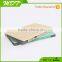 New arrivals creative retractable 4000mah super slim power bank with bult in cable