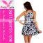 Short Sleeve Womens Skater Dress