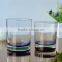 Differen colors whiskey glass cup for sale round shaped