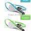 1M Retractable 2 in 1 Micro USB Data Sync Charging Charger Cable Combo