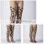 Hot sale leopard print kids baby colorful tights