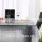 3D Stereoscopic Transparent PVC Tablecloth With Wave/staright Edge