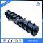 conveyor machine equipment mine stone cement steel red rubber conveyor belt roller