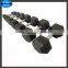 Cheap Rubber Hex Style Dumbbell for Home Fitness