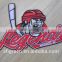 Laser cut iron on backing embroidery emblem for baseball cap