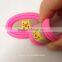 Cute PVC rubber label,rubber badges for slipper