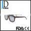 Custom Logo Square Laminated Wood Eyeglasses Polarized Wooden Sunglasses