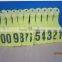 Plastic Ear tag for cattle, pig, sheep/poultry farm accessories