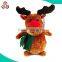 high quality best made latest plush professional christmas animal deer toy