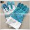 BSSAFETY Short cow split leather arc-welder's gloves, industrial work gloves