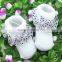 Cute Toddlers Infants Cotton Ankle Bow Baby Girls Princess Bowknots Lace Socks for 0-6 Months