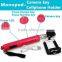 (sl)Superior 1PC Bluetooth Fold Selfie Stick Self-portrait Monopod With Zoom for Smartphone